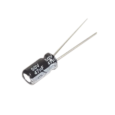 Capacitor Electrolítico De Aluminio, Radial De 47 µfd, 50 Vcc, 105 °c, 6.3 X 11 Mm.