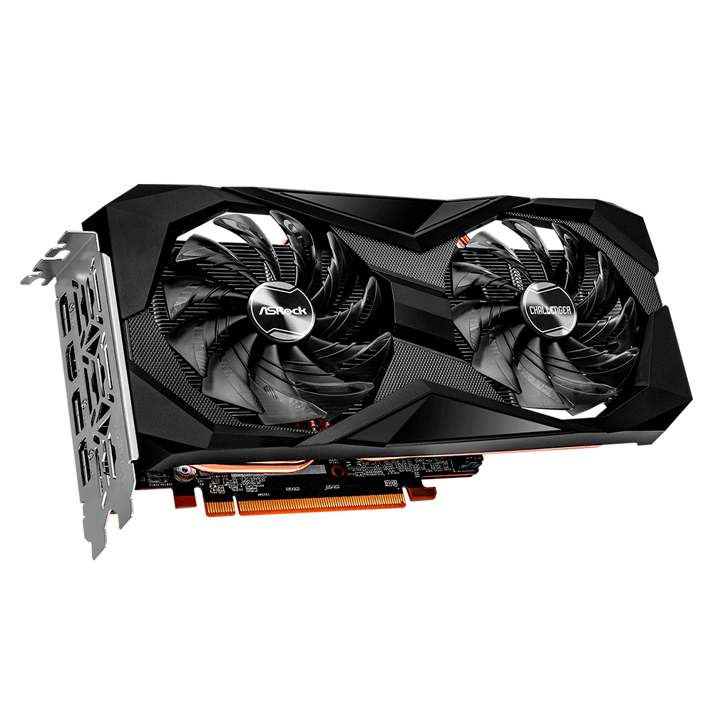Tarjeta De Video Asrock Amd Radeon Rx6600 Pcie 4.0 /8 Gb/gddr6x/128 Bit/gama Media