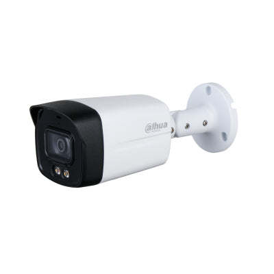 Camara Dahua Bullet Full Color De 2 Megapixeles/ 1080p/ Microfono Integrado/ Lente De 3.6mm/ Wdr Real De 130 Db/ Leds Para 40 Mts/ Ip67/ Starlight/