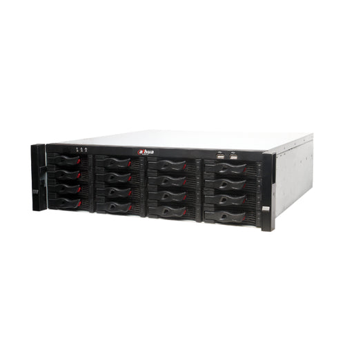 Nvr Dahua 128 Canales Ip 4k / H265/ 2 Hdmii/ 16 Interfaz Sata / Rendimiento 384mbps/ Raid/ Iscsi/ Ivs/ Smart Track