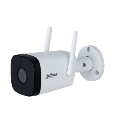 Camara Ip/ Dahua/ Ipc-hfw1230dt-stw/ Camara Ip Bullet Wifi De 2 Mp/ Lente De 2.8 Mm/ 100 Grados De Apertura/ Ir De 30 Mts/ H.265/ Microfono Y Altavoz Integrados/ Ranura Msd/ Ip67/ Detc De Movimiento