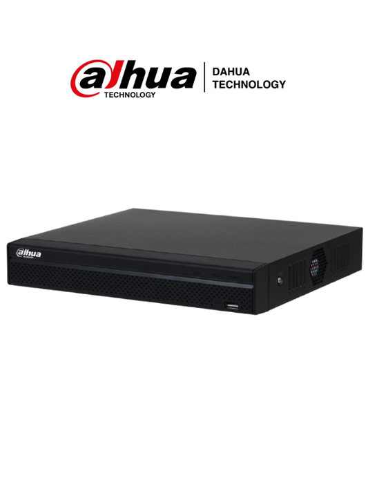 Nvr Dahua 8 Canales Ip / H265 H264 / 8 Puertos Poe / Rendimiento 80 Mbps / Hdmi / Vga / Puerto Sata 8tb