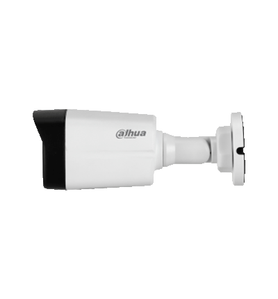 Camara Dahua Bullet 5 Mp / Microfono Integrado / Lente De 2.8mm / Ir De 80 Mts / Ip67 / Starlight / Cvi / Cvbs / Ahd / Tvi