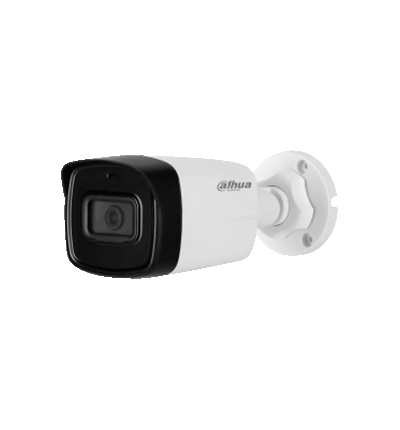 Camara Dahua Bullet 5 Mp / Microfono Integrado / Lente De 2.8mm / Ir De 80 Mts / Ip67 / Starlight / Cvi / Cvbs / Ahd / Tvi