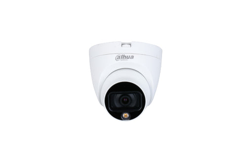 Camara Analoga/dahua/ Hac-hdw1209tlqn-a-led / Domo Full Color De 2 Mp/ Lente De 2.8mm/ Angulo De 103 Grados/ Microfono Integrado/20 Mts De Iluminacion/ Instalacion Rapida/ Ip67/ Dwdr/ Starlight