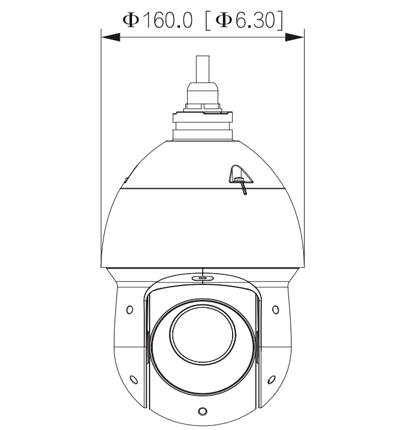 Camara Ptz/ Dahua/ Dh-sd49225db-hc/ Hdcvi Ptz De 2 Mp/ 25x De Zoom Optico/ Starlight/ Wdr Real De 120 Db/ Ir De 100 Mts/ Ip66/ E De Alarma/ 1 Canal De Audio