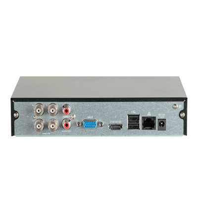 Dvr/ Dahua/ Xvr1b04h-i-ssd/ Dvr De 4 Canales 5 Mp Lite/ Con Disco Ssd De 512gb Especial Para Videovigilancia/ S-xvr Series/ Wizsense/ H.265+/ Con Smd Plus/ Busqueda Inteligente (humanos/vehiculos