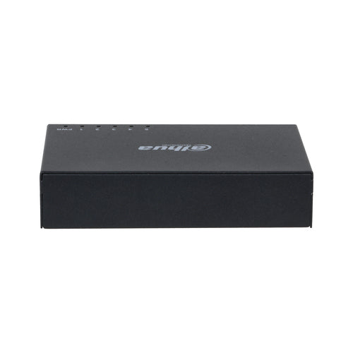 Switch/ Dahua/ Pfs3005-5gt- Gigabit De 5 Puertos No Administrable/ Capa 2/ 10/100/1000 Base-t/ Carcasa Metalica/ Switching 10g/ Tasa De Reenvio De Paquetes 7.44 Mbps/ Memoria Bufer De Paquetes 1mb/ C