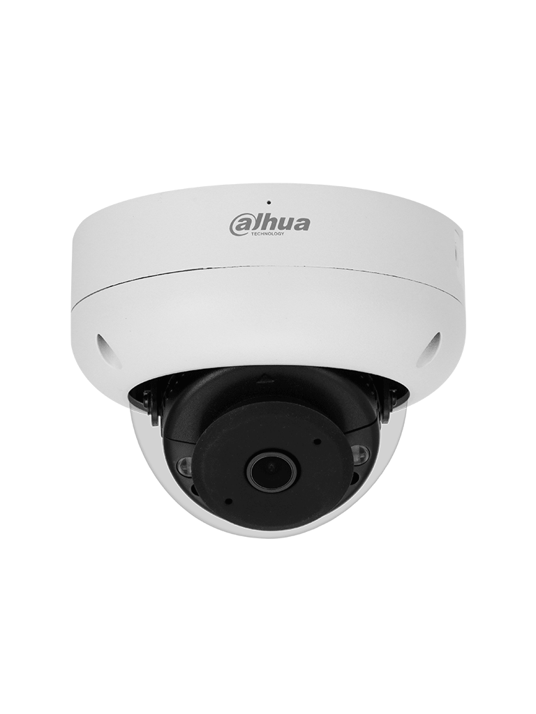 Camara Ip/ Dahua/ Ipc-hdbw3441r-as-p/ Domo AntivandÁlica 4 Mp/ Lente 2.1 Mm/  And #8738; 180°/ Ir 15 Mts/ Ia Wizsense/ Det. De Mov. Int./ Prot. Perimetral / Starlight / Poe / Wdr / H.265+ / Ip67 / Ik10 M