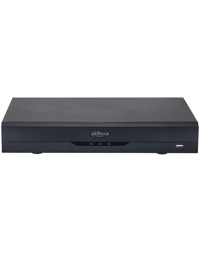 Dvr/ Dahua/ Xvr5108he-4kl-i3/ 8 Canales 4k Con Tecnologia Wizsense Y Compresion H.265+. Admite 8 Canales Hdcvi + 8 Ip, Reconocimiento Facial En 2 Canales, Smd Plus, Proteccion Perimetral, 1 Sata De H