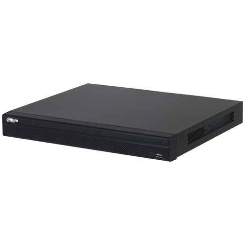 Nvr/dahua/dhi-nvr4232-16p-4ks3/8 Mp/ 4k /32 Canales Ip / 16 Puertos Poe/ Rendimiento De 160 Mbps/ Smart H.265/ 2 Bahas De Disco Duro/ 42 Es De Alarma/ Soporta Cmaras Wizsense/ 2 Canales Smd Plus
