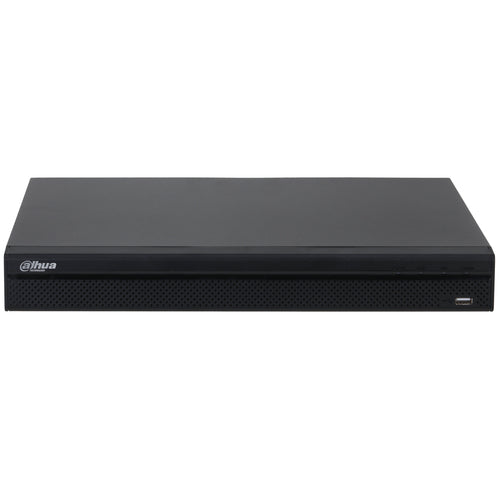 Nvr/dahua/dhi-nvr4232-16p-4ks3/8 Mp/ 4k /32 Canales Ip / 16 Puertos Poe/ Rendimiento De 160 Mbps/ Smart H.265/ 2 Bahas De Disco Duro/ 42 Es De Alarma/ Soporta Cmaras Wizsense/ 2 Canales Smd Plus