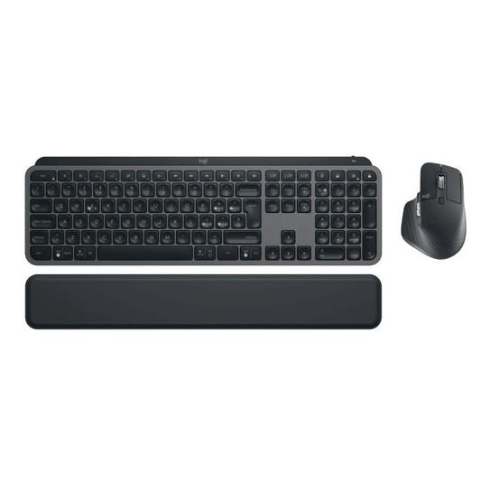 Teclado/mouse Logitech Mx Keys Combo Business Gen 2 Inalambrico Usb Bolt Grafito