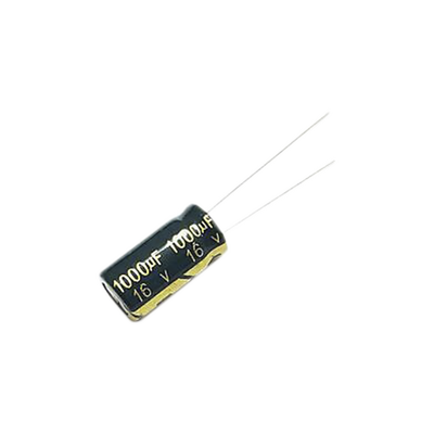 Capacitor Electrolítico De Aluminio, Radial De 1000 µfd, 16 Vcc, 105 °c, 10 X 15 Mm.