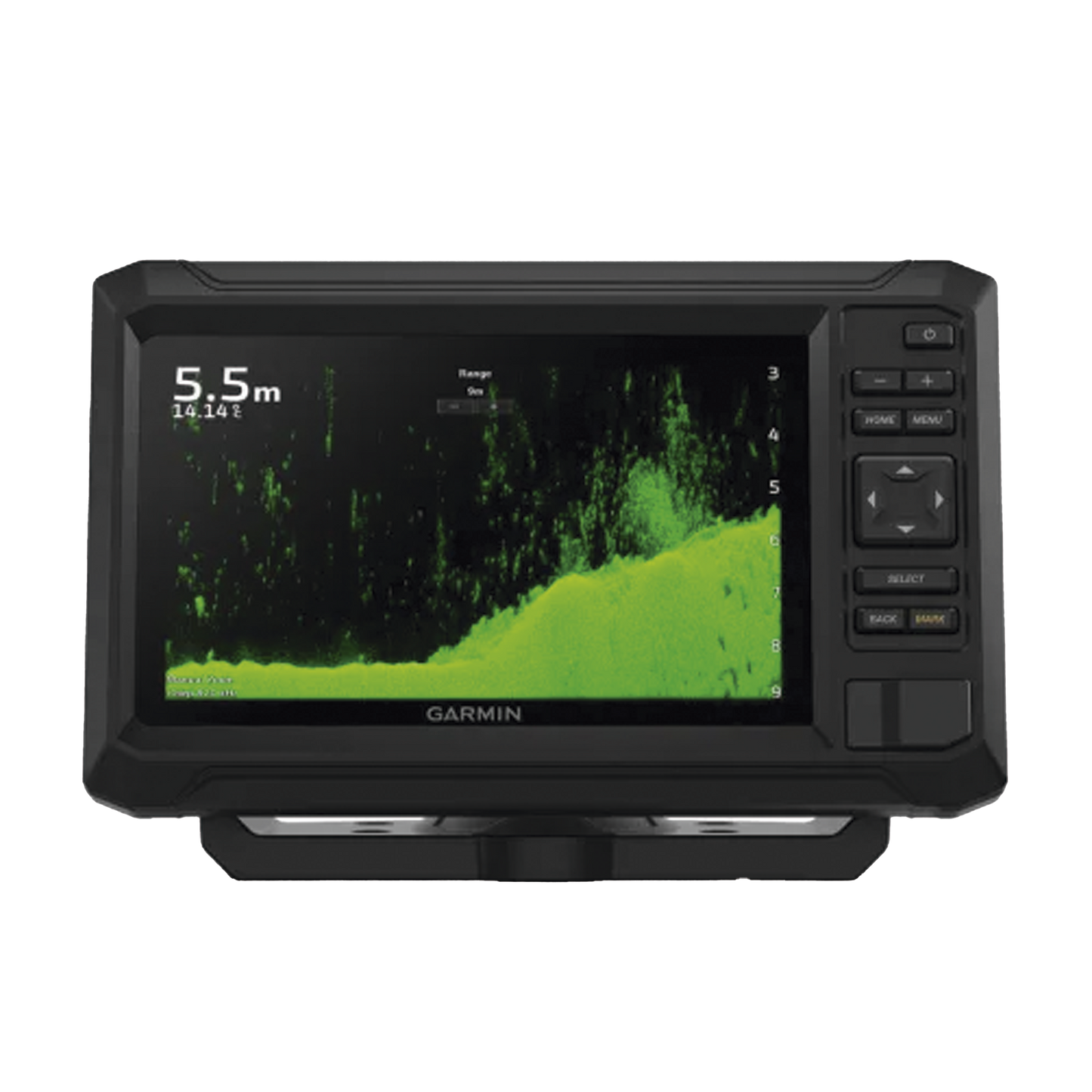 ECHOMAP UHD2 72cv con mapa base precargado, sonda CLEARVÜ Y CHIRP tradicional. no incluye transductor.