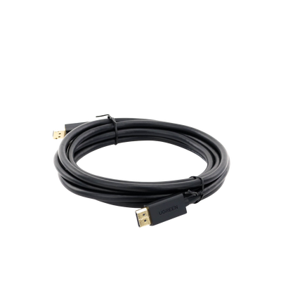 Cable DisplayPort 1.2 Macho a Macho/ Longitud 3m / Versión DP1.2 / Soporta 4K@60Hz; 2K@144Hz / Soporta 3D / Color profundo de 8 y 10 bits / Blindaje Interno Múltiple / Cobre Estañado 28AWG  / Botón de Liberación