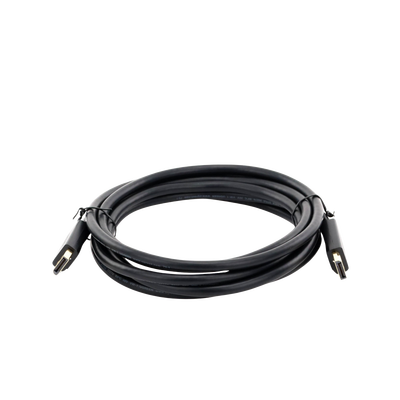 Cable DisplayPort 1.2 Macho a Macho/ Longitud 3m / Versión DP1.2 / Soporta 4K@60Hz; 2K@144Hz / Soporta 3D / Color profundo de 8 y 10 bits / Blindaje Interno Múltiple / Cobre Estañado 28AWG  / Botón de Liberación