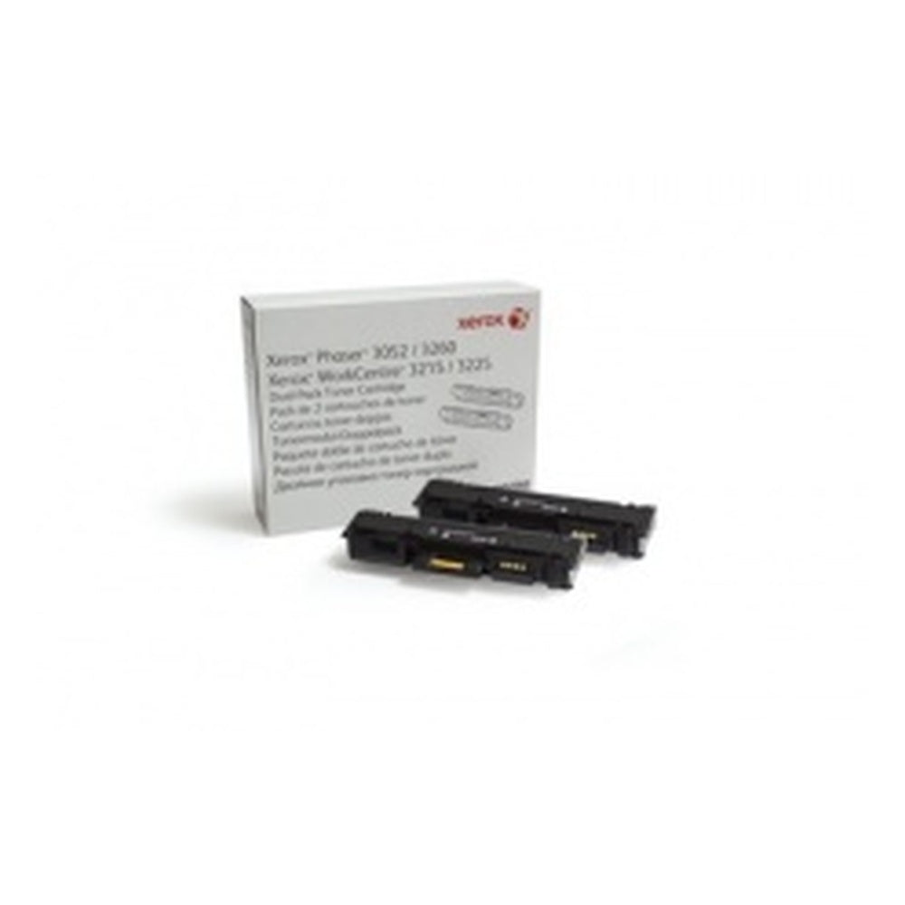 Toner Xerox 106r02782, Negro, Extra Alta Capacidad, 6,000 Paginas, Dual Pack, Para Phaser 3260, Workcentre 3215/3225