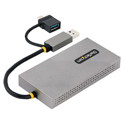 Adaptador De Usb 3.0 A Hdmi Doble, Usb A/c A 2 Pantallas Hdmi , Dongle Usb-a A C, Cable De 11cm, Win/mac - Startech.com Mod. 107b-usb-hdmi