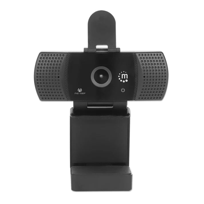 Camara/manhattan/462556/camara Web Full Hd Usb Rotacion 360 Negra