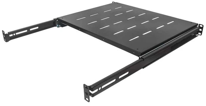 Charola Gabinete 19 Intellinet,712620, 1u, Deslizable, Ajustable 60-80cm, Ventilada, 35kg
