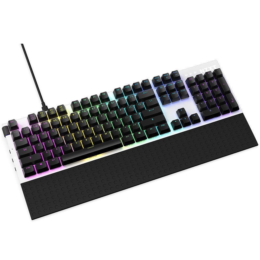 Teclado Alambrico / Nzxt / Blanco / Full / Usb / Gamer