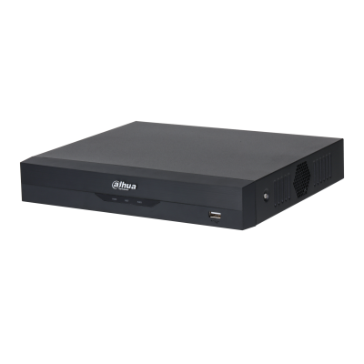 Dvr Dahua De 8 Canales 5 Mp Lite/ Wizsense/ Ia/ H.265/ 8 Canales Hdcvi4 Ip/ Hasta 12 Canales Ip/ 1 Ch De Reconocimiento Facial/ Codificacin Ia/ Smd Plus/ 1ch Proteccin Perimetral/ 1 Baha Para