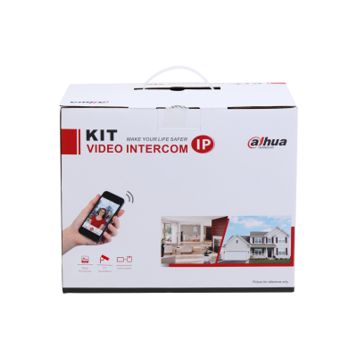 Kit De Videoportero/ Dahua/ Ktw02/ Ip Wifi/ Monitor De 7 Wifi/ 6 And 1 E And S De Alarma/ Soporta Poe/ Frente De Calle Con Camara De 2 Mp/ Ranura Msd/ Apertura De Puerta/ Soporta Hasta 3000 Tarjetas/ Ip65