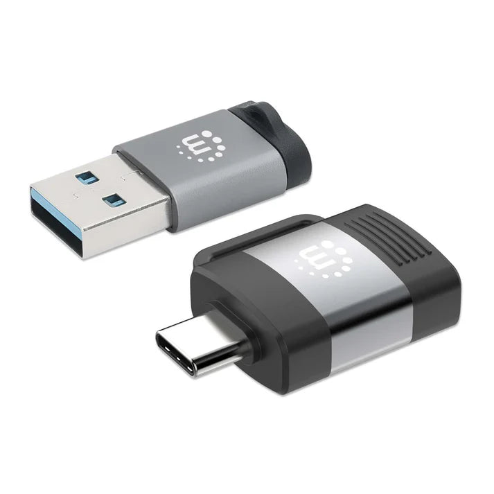 Adaptadores/manhattan/356329/ Kit De Adaptadores Usb-c A Usb-a Y Usb-a A Usb-c