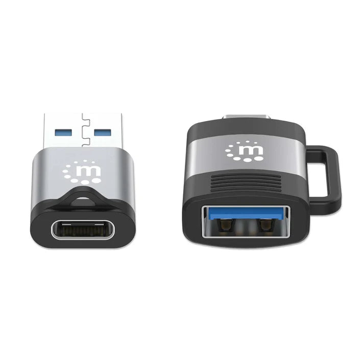 Adaptadores/manhattan/356329/ Kit De Adaptadores Usb-c A Usb-a Y Usb-a A Usb-c