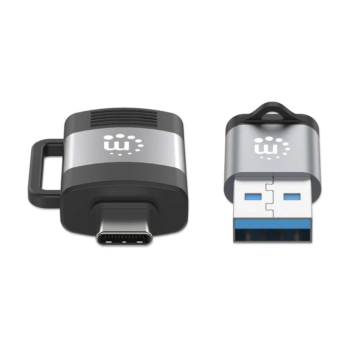 Adaptadores/manhattan/356329/ Kit De Adaptadores Usb-c A Usb-a Y Usb-a A Usb-c