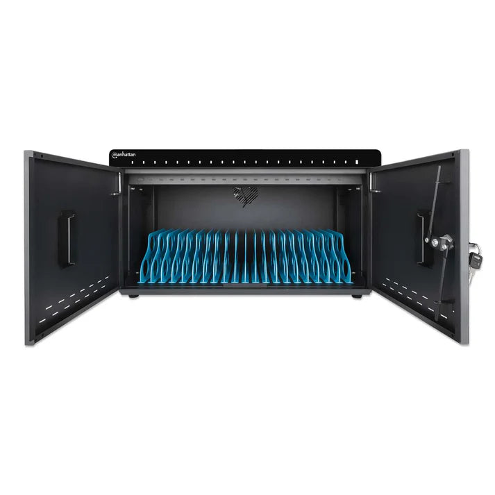 Gabinetesdecarga/manhattan/715959/gabinete Profesional De Carga Con 20 Puertos Usb-c - 360 W