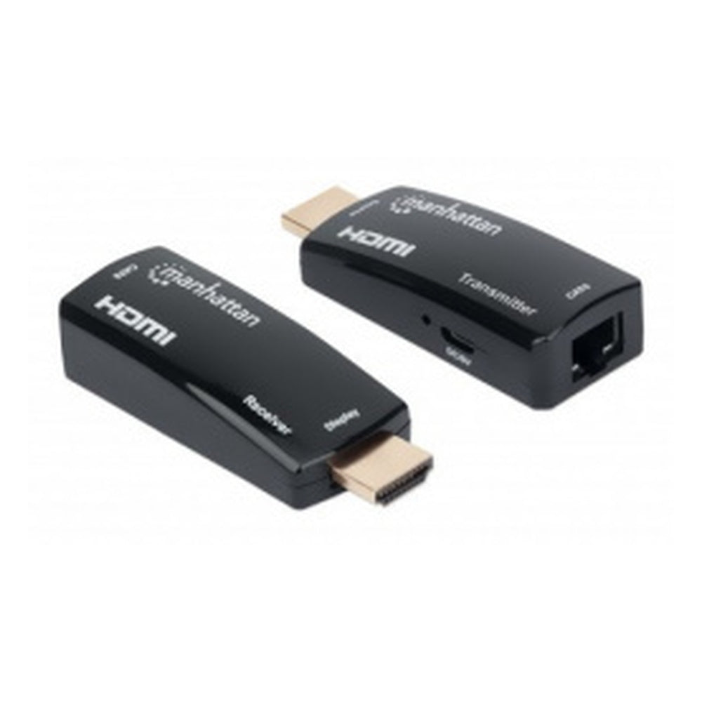 Extensor Video,manhattan,207539, Hdmi, 60m Via Cat 5/6, Compacto