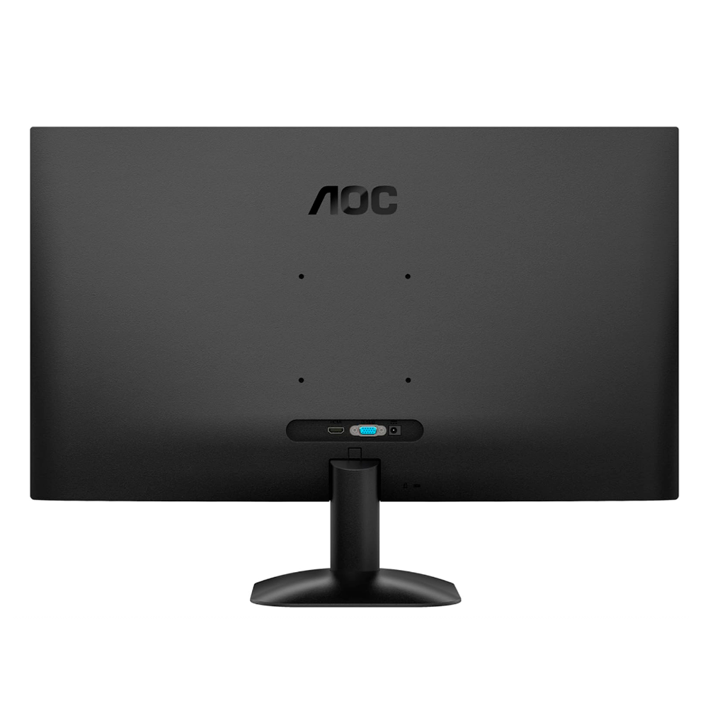 Monitor Led Aoc 24b35h3 / Color Negro / Panel Ips 23.8 / Hdmi Y Vga / Aspecto 16:9 / Tiempo D.r. 1ms / 120hz / Full Hd 1920x1080 / Vesa 100x100 Mm / Contraste 20,000,0001 / Brillo 300 Cd/m2