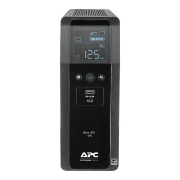 Unidad Back Ups Pro Br1350va, 10 Tomas De Salida, 2 Puertos Usb De Carga, Avr, Interfaz Lcd, Sutituto Del Ups Fr-560 Br1300g