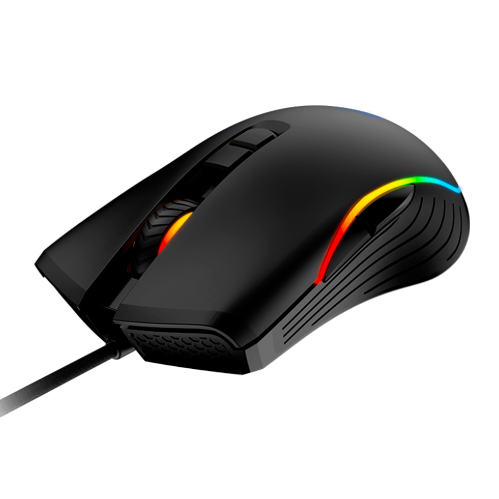 Mouse Msi Optico Forge Gm300 /cableado/dpi 7200/usb/rgb/gamer