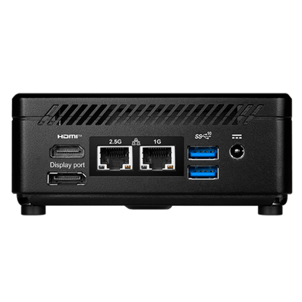 Mini Pc Msi Cubi Core I3-1215u Hasta 4.40 Ghz /soporta 2 Sodimm Ddr4 2666 / 3200mhz Max 64gb /hdmi /dp / Thunderbolt 4 /2x Usb 3.2/ Dual Lan (barebone)