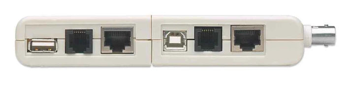 Probador De Cable,intellinet,351911, Red 4-en-1 Rj11 / Rj45 / Usb / Bnc