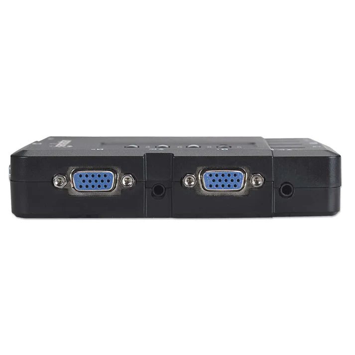 Switch Kvm,manhattan,151269, Desktop Usb 41 Con Cablesaudio