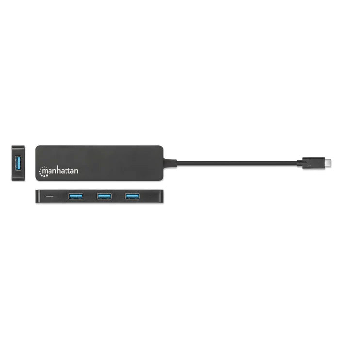 Conector Hub Usb,manhattan,164924,-c 4 Ptos A
