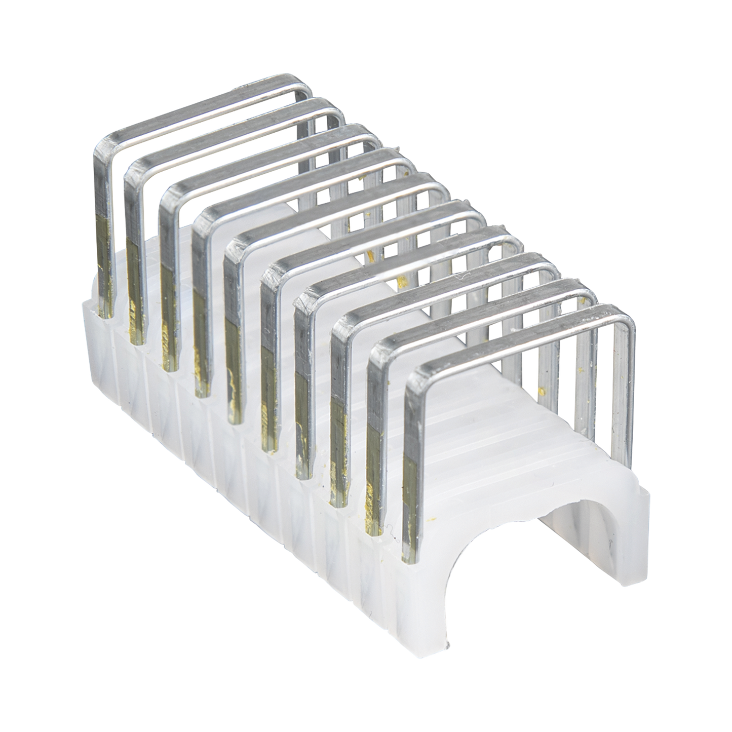 Paquete de 300 Grapas con Aislamiento, para Cables NM (Romex®) como 14/3, 14/3G, 12/3 y otros cables de hasta 11/32'' × 19/32'' (9 mm × 15 mm).