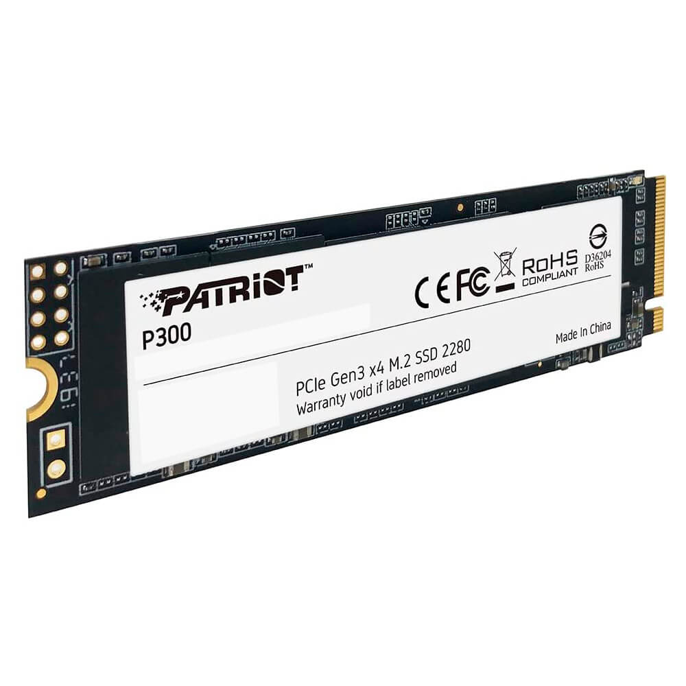 Unidad De Estado Solido Interno Patriot P300 1tb M.2 2280 Nvme Pcie Gen 3x4 Lect.2100 Escrit.1650 Mbs Pc Laptop Minipc