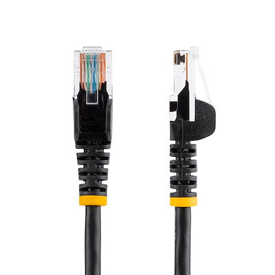 Cable De 3m Negro De Red Fast Ethernet Cat5e Rj45 Sin Enganche - Cable Patch Snagless - Startech.com Mod. 45pat3mbk