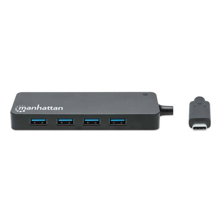 Hub Usb,manhattan,168410,-c V3.2  7 Ptos A, 5gbps