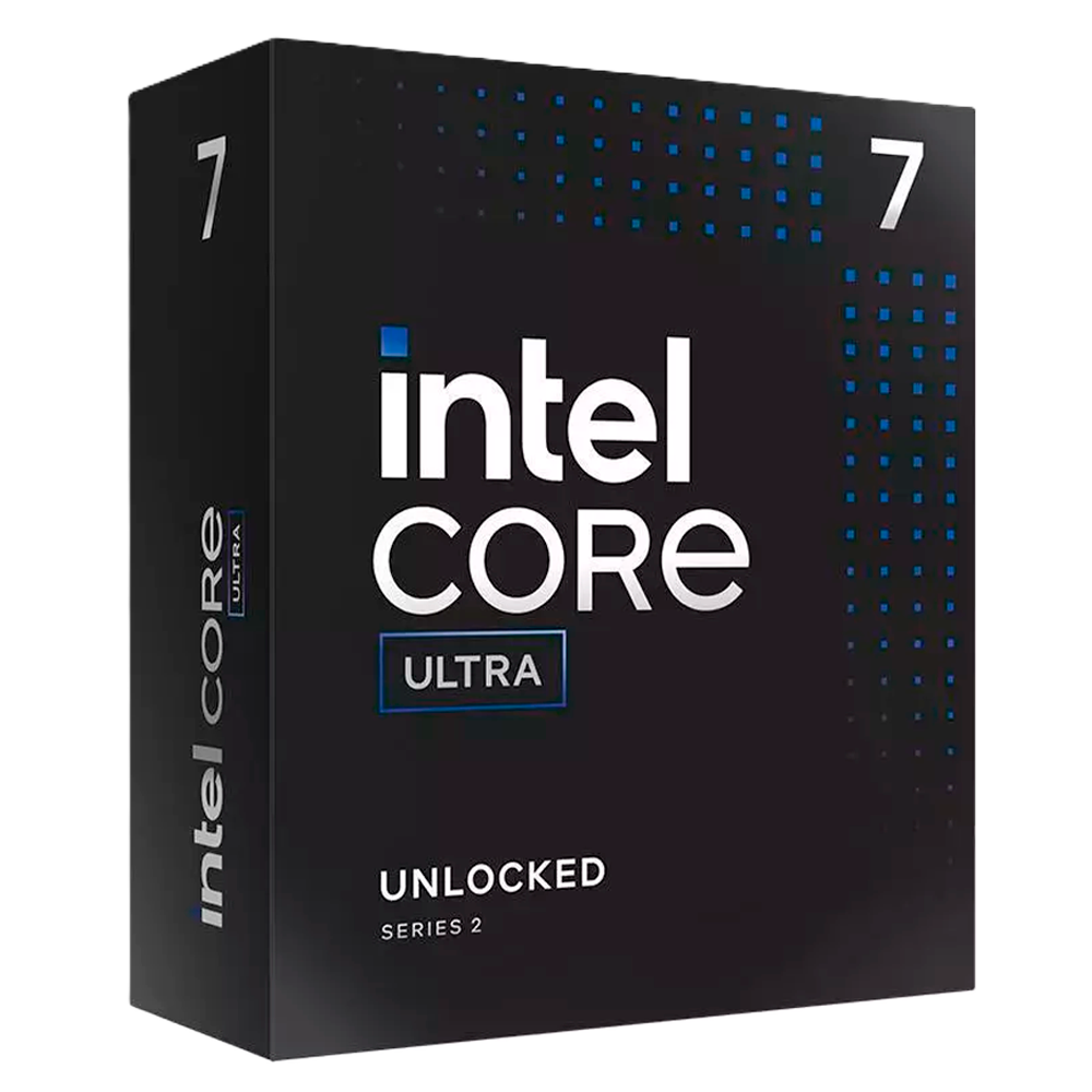 Procesador Intel Core Ultra 7-265f S-1851 Serie 2 /hasta 5.3 Ghz /cache 30mb /20 Cores 8p12e /sin Graficos /con Disipador /gamer Alto