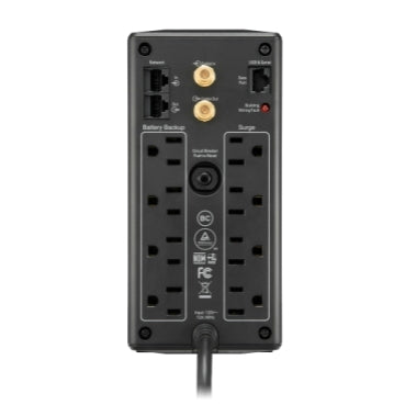 Unidad Back Ups Pro Bx 1000 Va, 8 Tomas De Salida, Avr, Interfaz Lcd, Lam 60 Hz