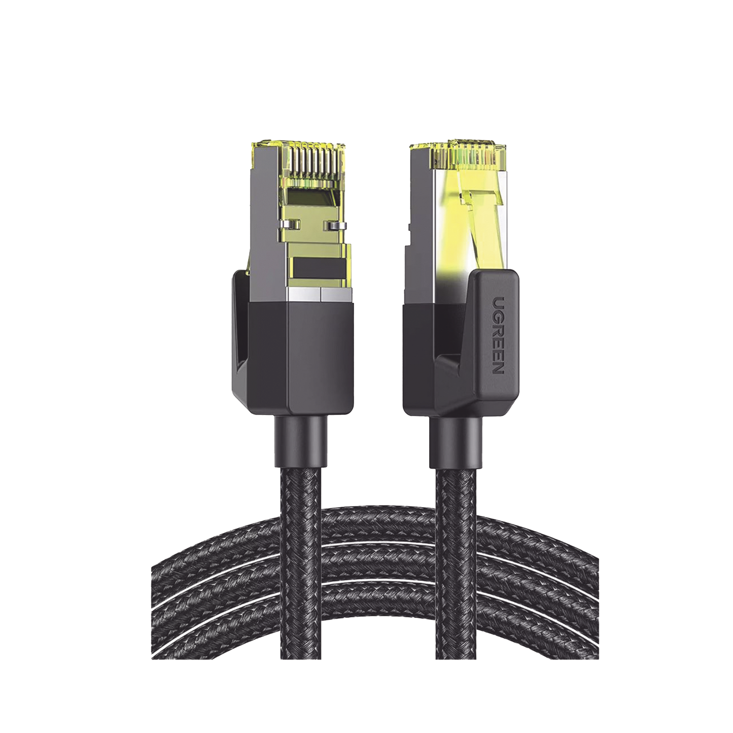 Cable Ethernet Cat7 CLASS???F/FTP Redondo con Malla de Nylon 5 Metros