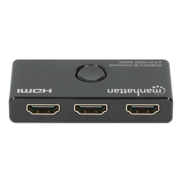 Switch,manhattan,207997, Hdmi 8k@60hz, Bidirec 2 In : 1 Out