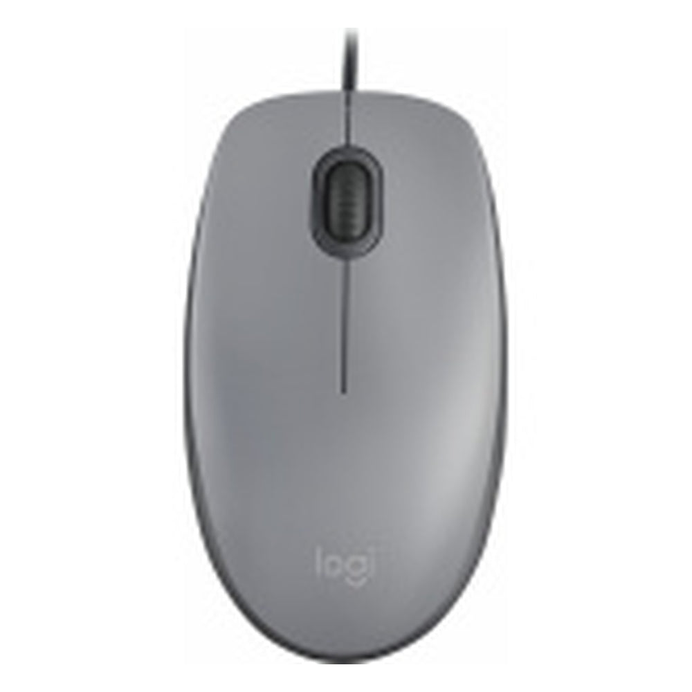 Mouse Logitech M110 Silencioso Optico Alambrico Usb Pc/mac Gris