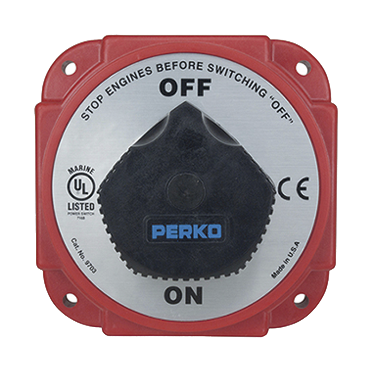 Switch Selector de Batería y Alternador On / Off de Servicio pesado, para Sistemas Eléctricos Marinos